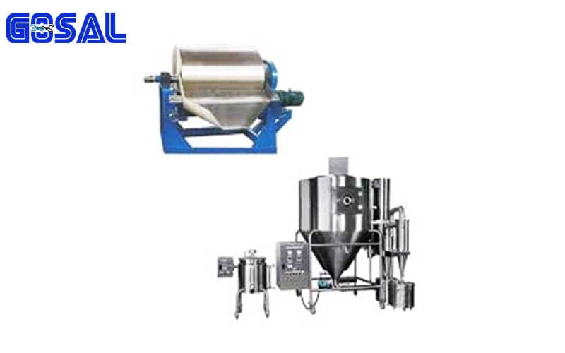 دستگاه خشک‌کن صنعتی برای حذف رطوبت پودر شوینده در خط تولید