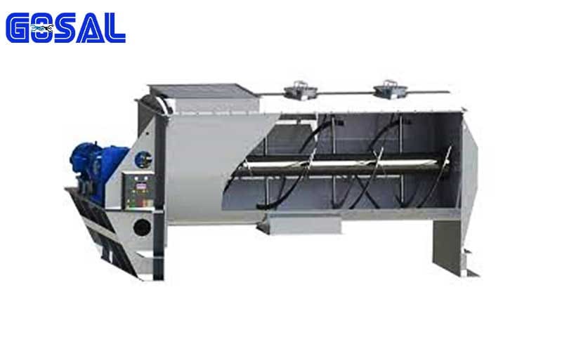 میکسر صنعتی مخصوص ترکیب مواد اولیه در تولید پودر شوینده